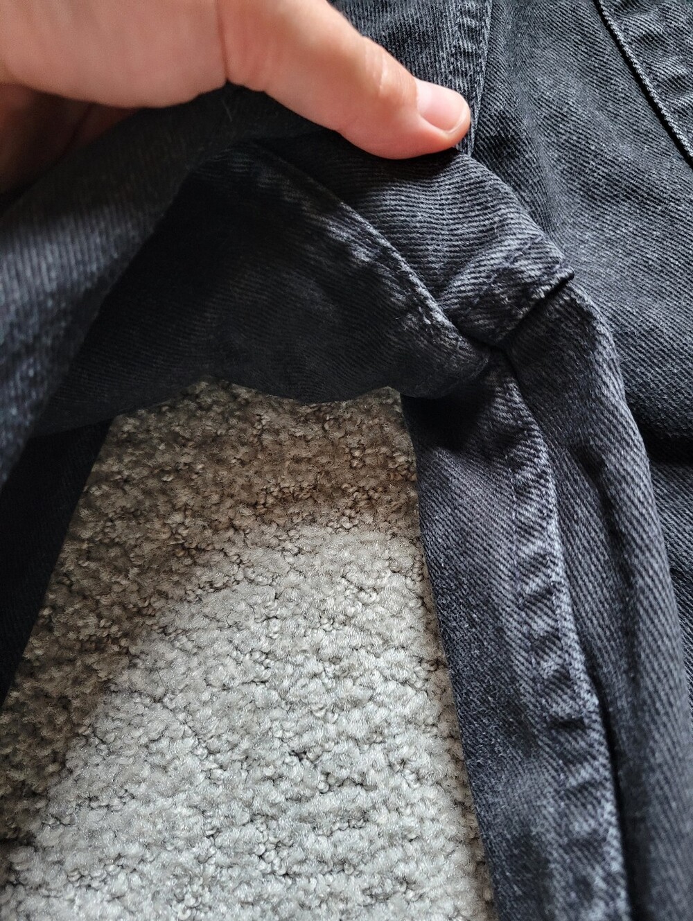 VTG 90s Guess Pascal Black High Waisted Mom Jeans Made in USA 31 x 32 - Picture 5 of 11